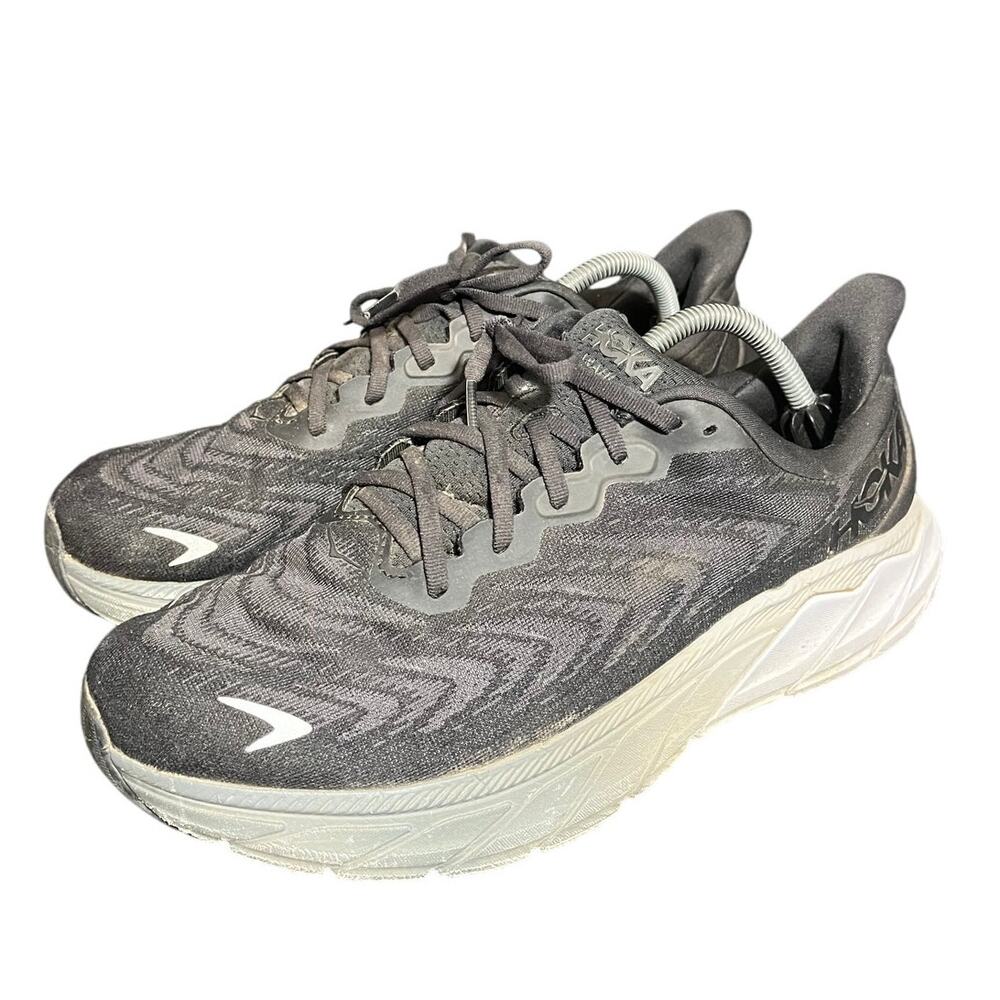 Hoka One One Arahi 6‎ Running Shoes Womens 12 Black Athletic Comfort Walking